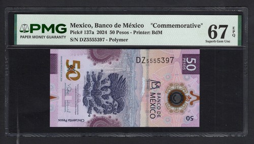 Messico pesos 2024 p137a - 50,