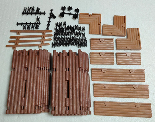Lot playmobil western fort - playmobil,