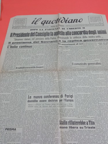 Quotidiano 6 1946 - il,