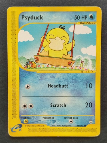 Carte pokemon aquapolis - pokemon,