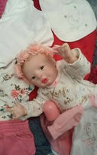 REBORN.MUÑECO.MUÑECA.VINILO SILICONADO . NUEVO. REGALO ROPA ADICIONAL.