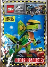 Polibag LIMITED EDITION  Dilophosaurus LEGO 122115 (Rivista Lego Jurassic World)