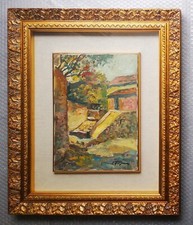 Quadro con paesaggio - quadro,