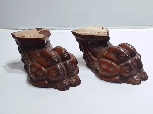Zampe leone legno - leone, antica