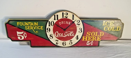 Insegna coca cola - in, legno