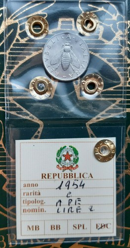 2 lire 1954 - ($),