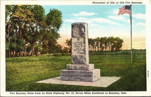Monument site old fort kearney - fort,