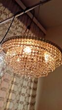 Plafoniera imperiale cristalli vintage Chandelier Ø45cm