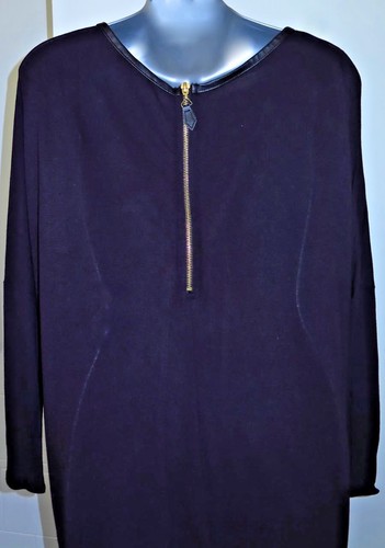 Zara donna top nero oro - donna,