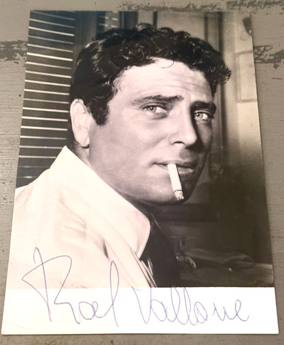 Raf vallone foto autografata - foto,