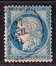 Timbre 1874 france ceres - 1874, n°