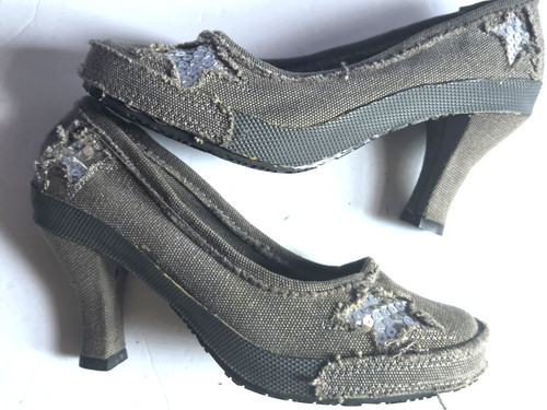 Scarpe decolte con plateau - , in