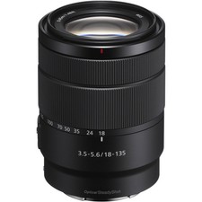 Sony Obiettivo Mirrorless SEL 18-135mm f/3.5-5.6 OSS con Zoom Standard