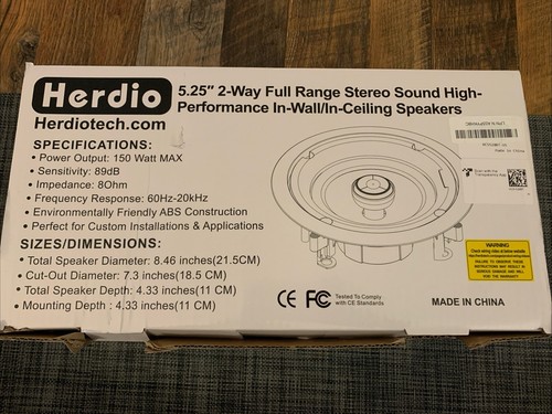 Herdio set altoparlanti - herdio, di
