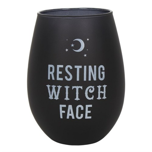 Resting witch face bicchiere - resting,