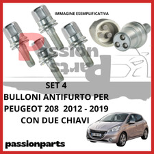 KIT 4 BULLONI ANTIFURTO CERCHI