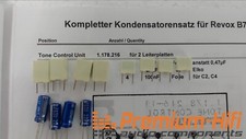 Kit Condensatore Tone Control per Studer Revox B750