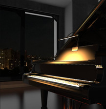 Lampada pianoforte a coda
