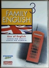 Dvd Family english 3 Use of Corso adulti bambini De Agostini Famiglia Cristiana