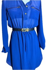 Cintura Gucci in pelle nera