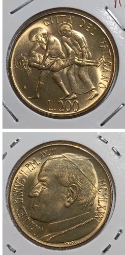 Città del vaticano 200 lire - vaticano,