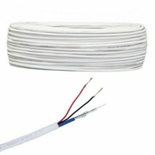 Cavo Da 100 Metri Coassiale RG59 Matassa Cavi Video Alimentazione E Telecamere