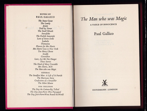 Libro the man - who, magic