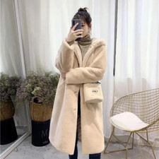 XS-XL Pelliccia Finta Cappotto