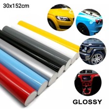 Pellicola Lucida Adesiva 30x152Cm Wrapping Auto Moto Vinyl Lucido Glossy Wrap