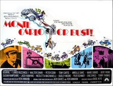 MONTE CARLO OR BUST (1969) Tony Curtis - Public Domain DVD NO CASE !