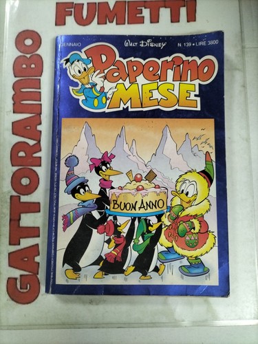 Paperino mese 139 disney - n.139,