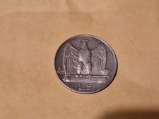 5 Lire Argento 1929 Buona Conservazione