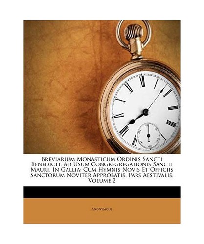 Breviarium monasticum ordinis - breviarium,