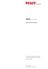 Manuale istruzioni macchina da