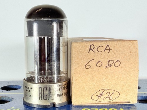 Tubo bilanciato rca 6080 - tubo,