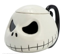Tazza in ceramica Nightmare Before Christmas Jack Skellington head Mug NOT MINT