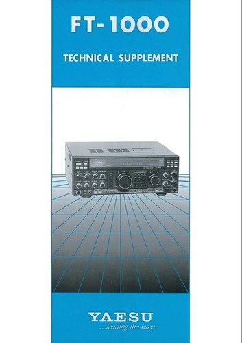 Cdrom yaesu 1000 - yaesu, ft-1000(d)