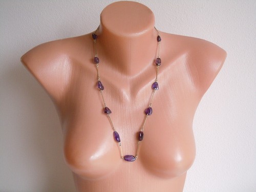 Collana stabkette amethyst - collana,