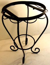 PORTAVASO-FIORIERA-SMONTABILE-IN FERRO BATTUTO ARTIGIANALE-FATTO A MANO-PORTAPIA