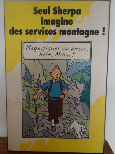 Rare affiche publicitaire - rare,