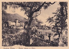 C20112-BRESCIA,GARDONE RIVIERA FESTOSI SCENARI IN FIORE,PER ESTE A TRAVETTI,1952