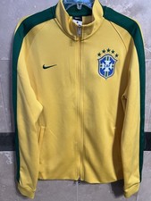 Nike Brazil CBF Giacca da Pista Calcio Giallo Uomo XL 589852-703