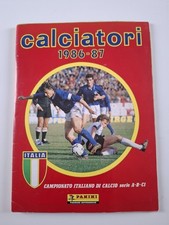 ALBUM PANINI  CALCIATORI 1986-87 COMPLETO No Scritte No Strappi Presenti Cedole