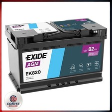 Batteria Auto EXIDE EK820 AGM