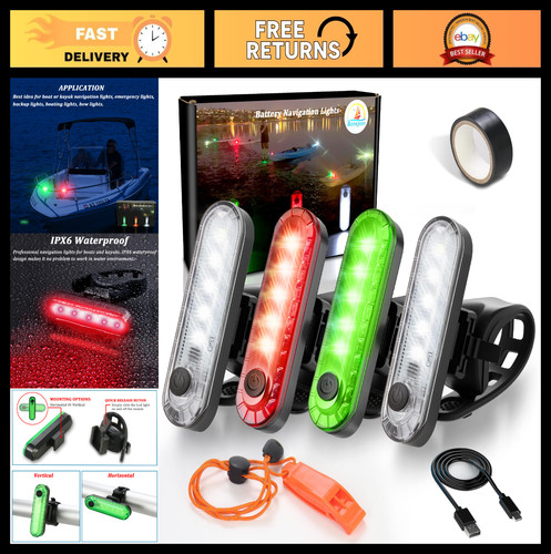 Luci navigazione kayak - luci,