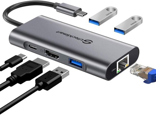 Hub usb ucn3273 1 - usb, usb-c