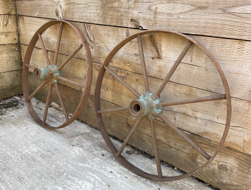 Carrello vintage ghisa - 2,