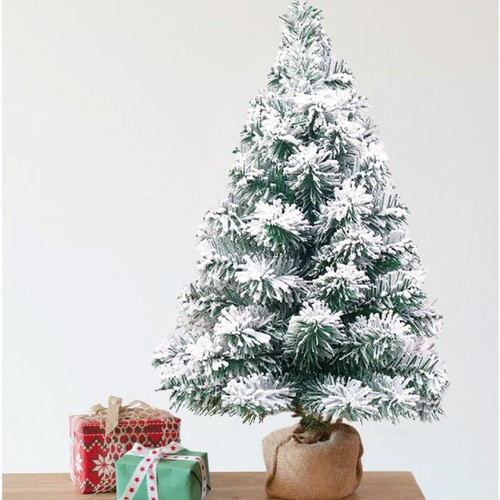 Albero natale innevato - albero, di