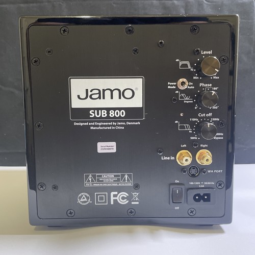 Jamo sub 800 subwoofer - jamo,
