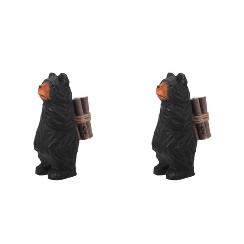 Count orso intagliato legno - 2,